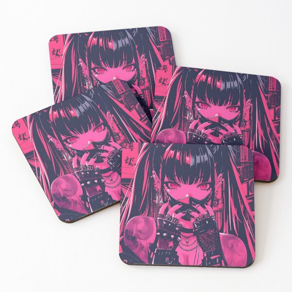 Item preview, Rosey Goth Girl designed and sold by QuietJamsDesign.