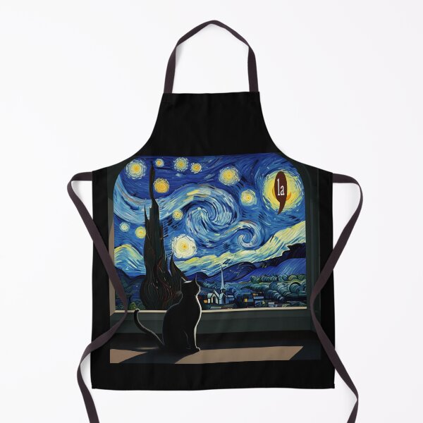 Item preview, Kamala Harris Halloween Starry Night Black Cat Comma La designed and sold by studiopekepeke.