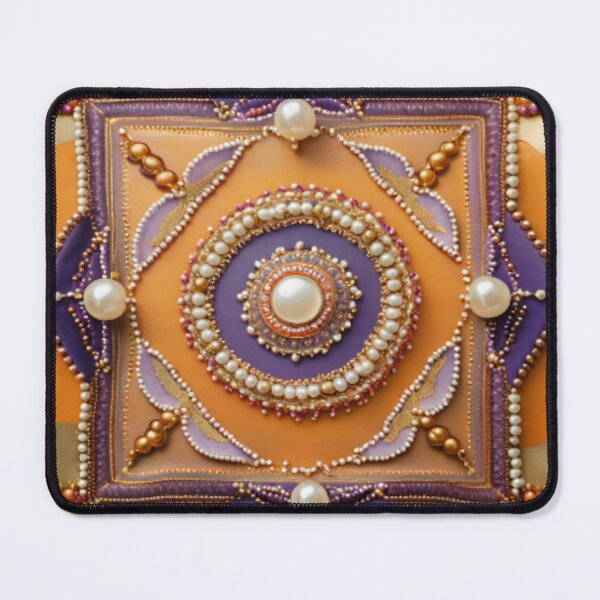Item preview, orange mandala designed and sold by artbymire.