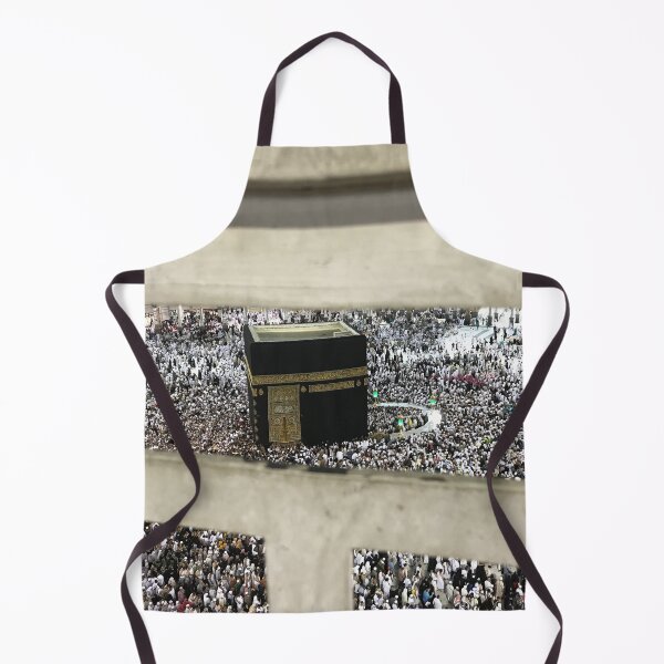 Item preview, Kaaba the Holy mosque in Mecca with Muslim people designed and sold by skalihm.