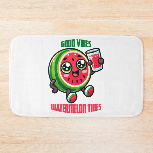 Item preview, Kawaii Watermelon - Good Vibes Watermelon Tides designed and sold by MaateoDesign.