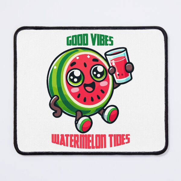 Item preview, Kawaii Watermelon - Good Vibes Watermelon Tides designed and sold by MaateoDesign.