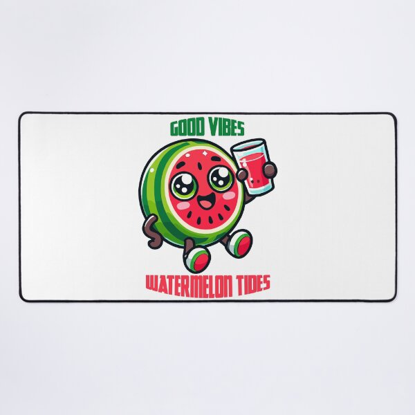 Item preview, Kawaii Watermelon - Good Vibes Watermelon Tides designed and sold by MaateoDesign.