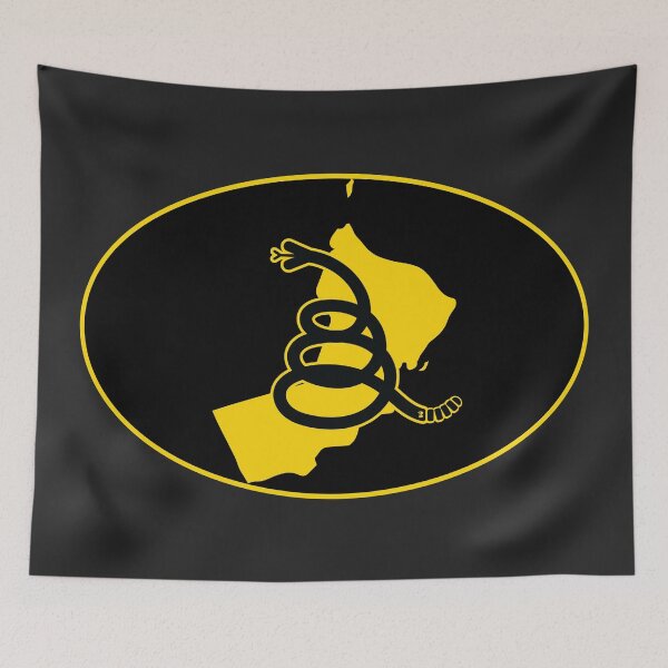 Item preview, OMAN - Freedom Is The Superpower - Modern Gadsden Snake Flag - Dont Tread On Me design designed and sold by pelagio.