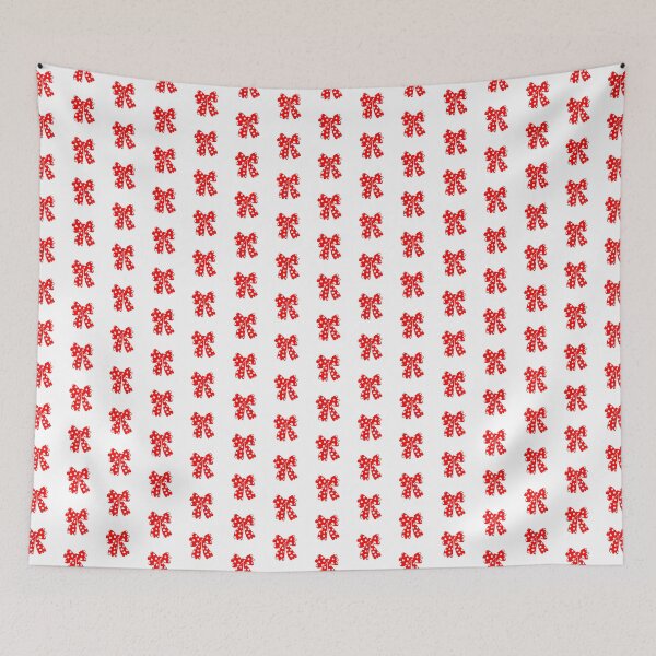 Item preview, Cute polka dot red ribbon designed and sold by yianling.