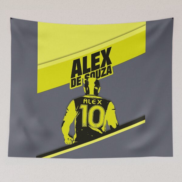 Item preview, Fenerbahce Alex de Souza themed graphic design designed and sold by ironpalette.