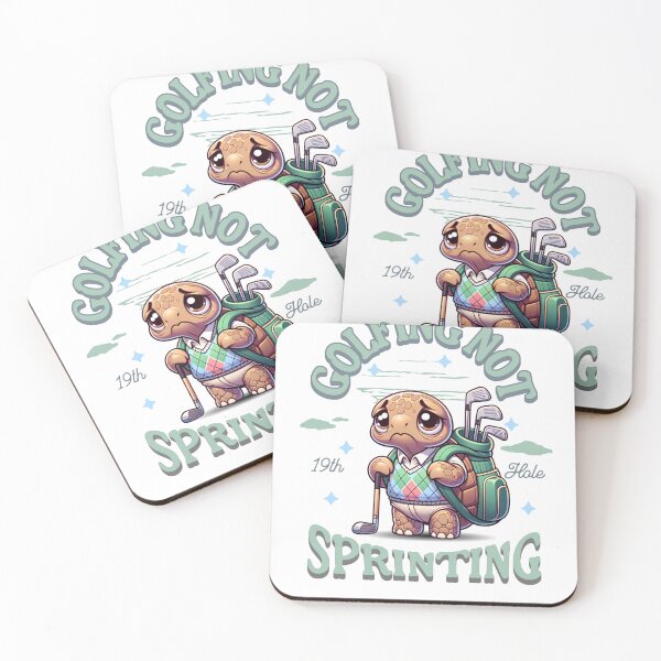 Item preview, GOLFING NOT SPRINTING designed and sold by Classiqueretro.