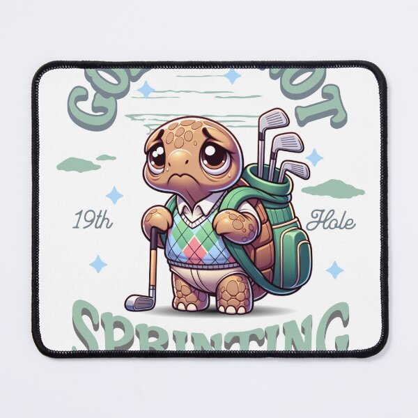 Item preview, GOLFING NOT SPRINTING designed and sold by Classiqueretro.