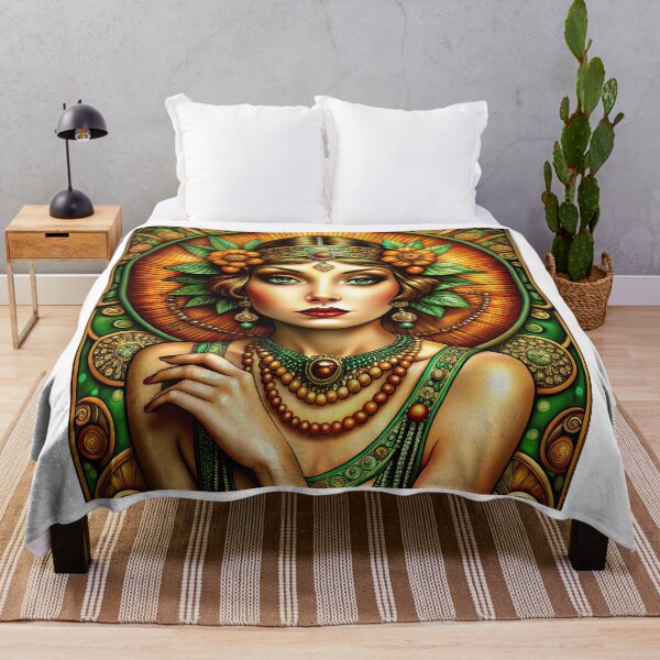 Item preview, Wall Art - Vintage Art Deco Girl #3 - Large designed and sold by ForeverPrintsOK.