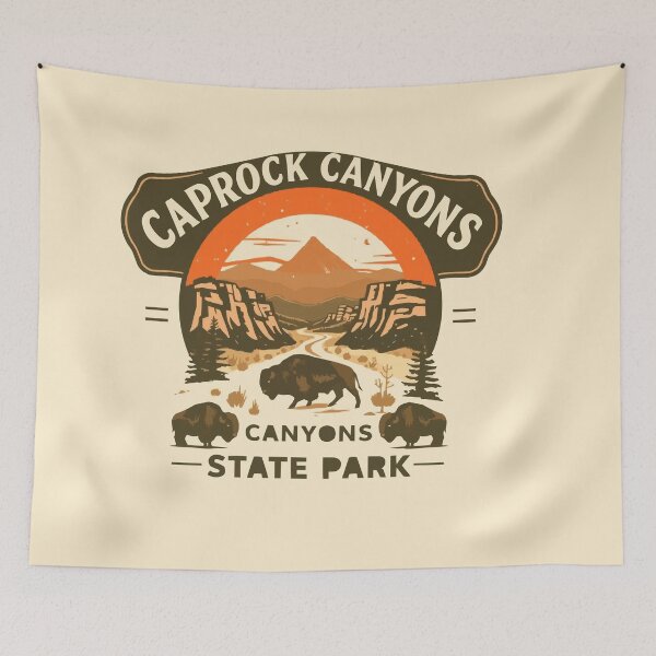 Item preview, Caprock Canyons State Park designed and sold by bihtti.
