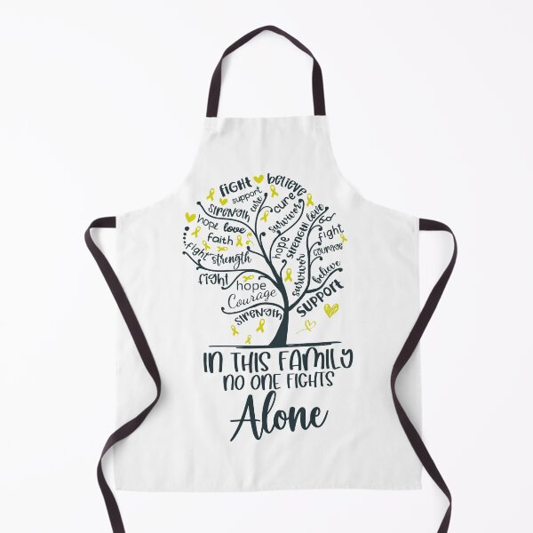 Item preview, In this FAMILY fights against syndrome, disease, illness, cancer with Tree Yellow Ribbon designed and sold by EdithShop59.