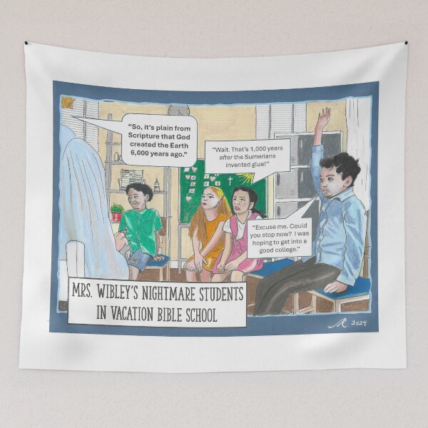 Item preview, Mrs. Wibley's Nightmare Students at Vacation Bible School designed and sold by RuthyBallard.