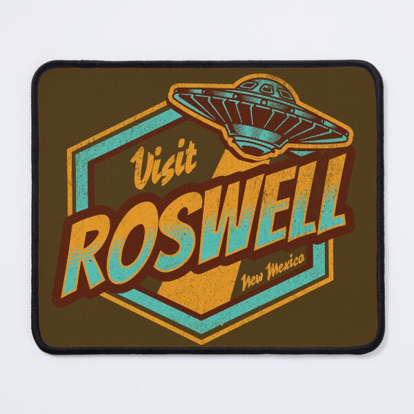 Item preview, Visit Roswell New Mexico, UFO or Flying Saucer designed and sold by Mariana Piana.