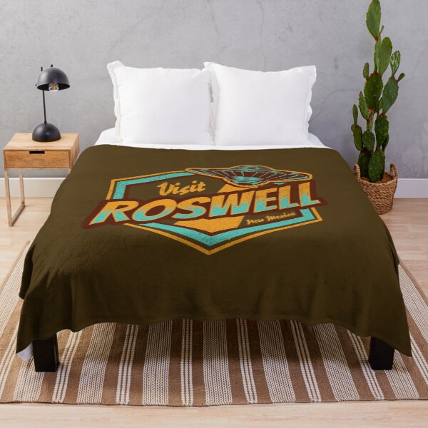 Item preview, Visit Roswell New Mexico, UFO or Flying Saucer designed and sold by Mariana Piana.