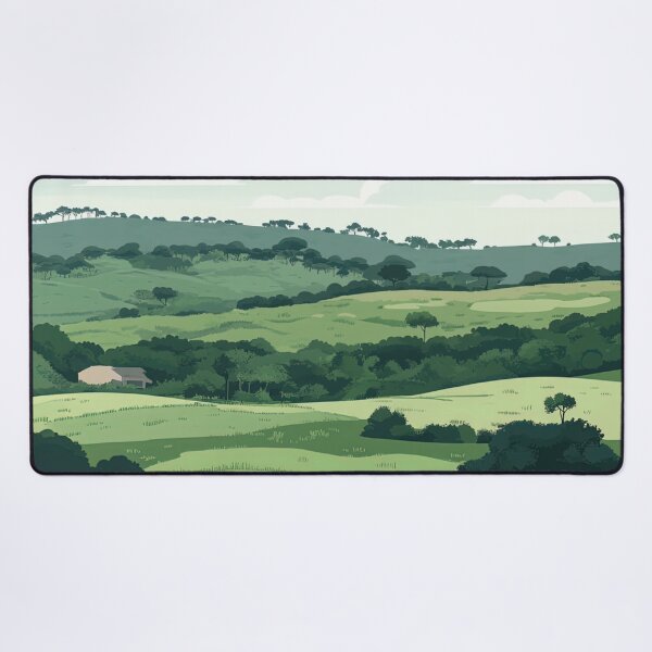 Item preview, Ghana landscape | Anime style designed and sold by ComicsFactory.