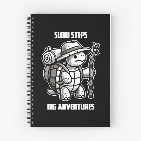 Item preview, Cartoon Turtle - Slow Steps Big Adventures designed and sold by MaateoDesign.