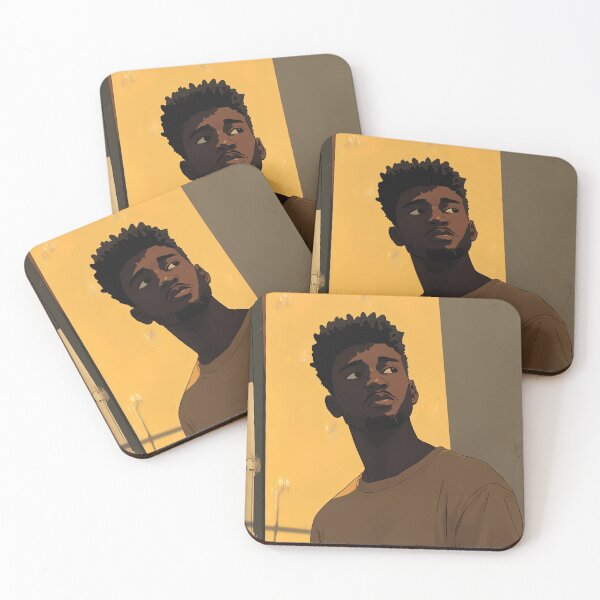 Item preview, Ghanese man, portrait | Anime style designed and sold by ComicsFactory.