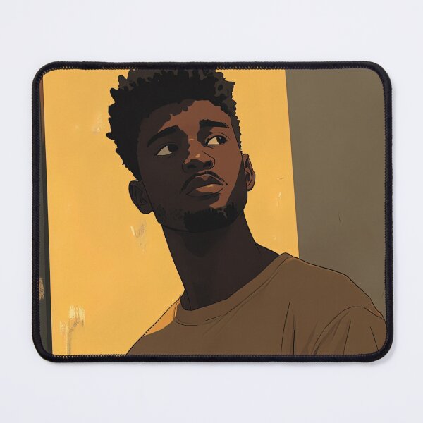 Item preview, Ghanese man, portrait | Anime style designed and sold by ComicsFactory.