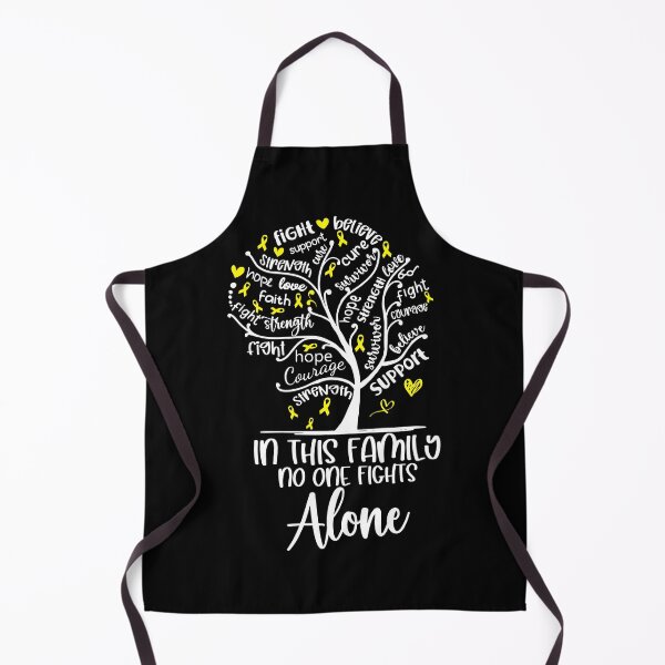 Item preview, In this FAMILY fights against syndrome, disease, illness, cancer with Tree Yellow Ribbon designed and sold by EdithShop59.