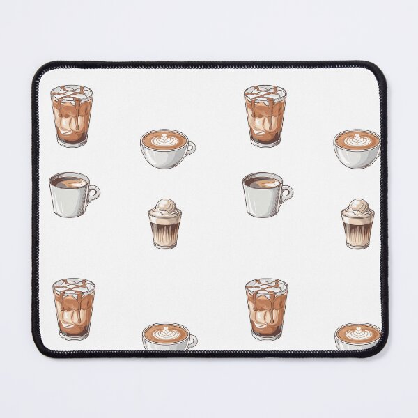 Item preview, set coffee lovers latte iced espresso affogato designed and sold by RetroPrism.