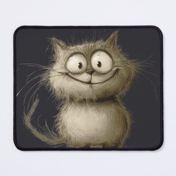 Item preview, Comical Kitty Sketch designed and sold by Ellimade.