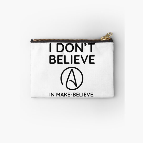 Item preview, I don’t believe in make-believe atheist design  designed and sold by Rachel the Artist .