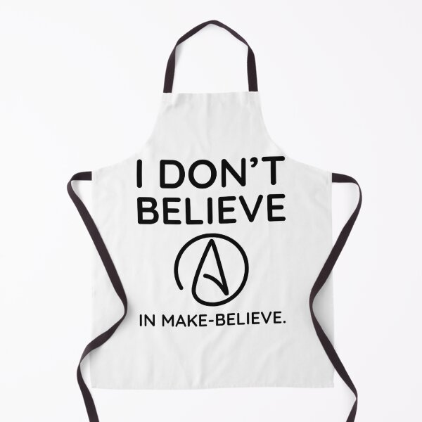 Item preview, I don’t believe in make-believe atheist design  designed and sold by Rachel the Artist .