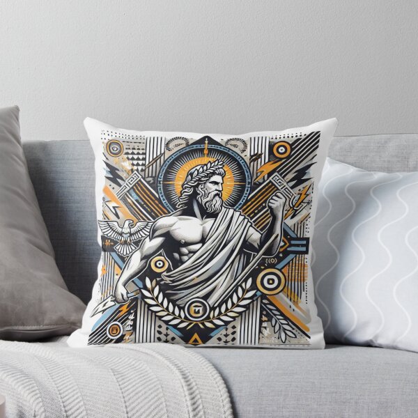 Item preview, Greek God Zeus Design designed and sold by ARTCLAYSTO.