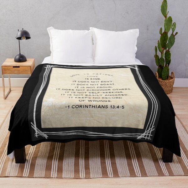 Item preview, Love is patient, Love is kind modern design designed and sold by Our Bible Journey.
