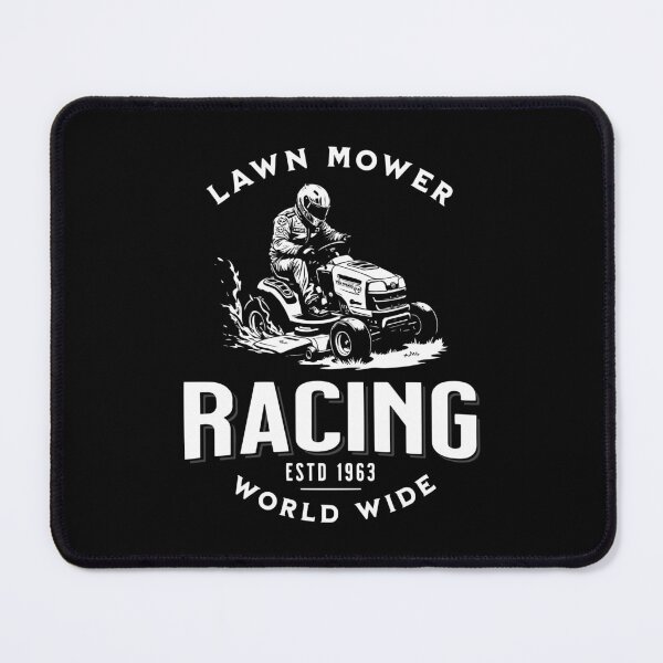 Artikelvorschau, Rasenmäherrennen - Vintage Design - Rasenmäherrennen entworfen und verkauft von RaceDayRags.