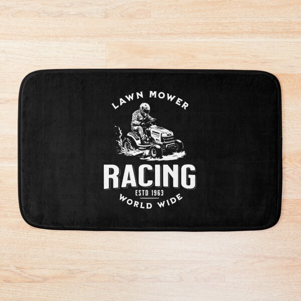 Item preview, Lawnmower Racing - Vintage Design - Lawn Mower Racing designed and sold by RaceDayRags.