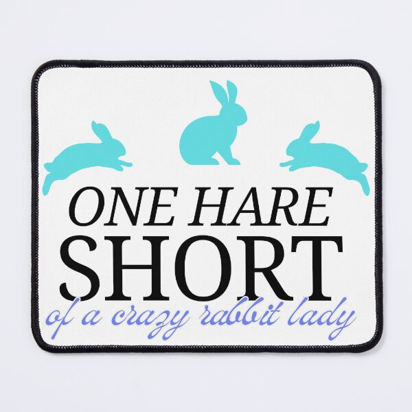 Item preview, Crazy Rabbit Lady designed and sold by Stacy DeKoekkoek.