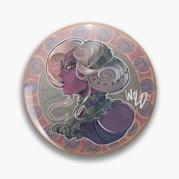 Item preview, Art Nouveau Big Mama designed and sold by awildgoblinsart.