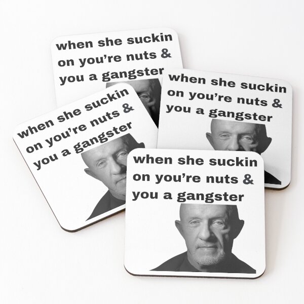 Item preview, when she suckin on you're nuts & you a gangster designed and sold by killzak.