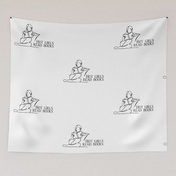 Item preview, Hot girls read books designed and sold by CreativaNook.