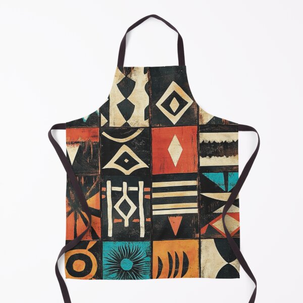 Item preview, Artisanal Array: Tribal Geometry Ensemble designed and sold by Pujo Design.