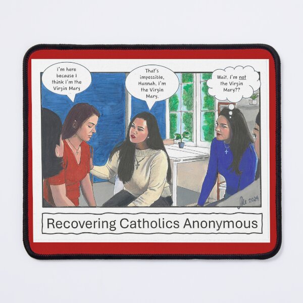 Item preview, Recovering Catholics Anonymous designed and sold by RuthyBallard.