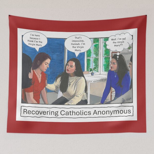 Item preview, Recovering Catholics Anonymous designed and sold by RuthyBallard.