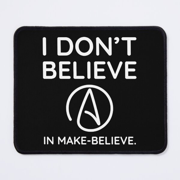 Item preview, don’t believe in make-believe white text design  designed and sold by Rachel the Artist .
