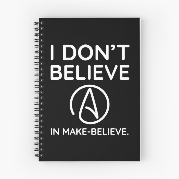 Item preview, don’t believe in make-believe white text design  designed and sold by Rachel the Artist .