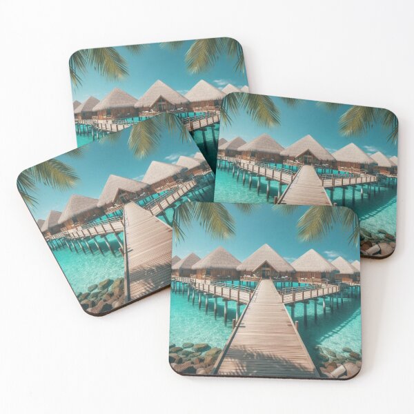 Item preview, tropical paradise beach ocean sunset vibes  designed and sold by Yas_oma.
