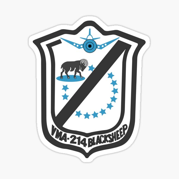 Item preview, VMF-214 Emblem designed and sold by warbirdwear.