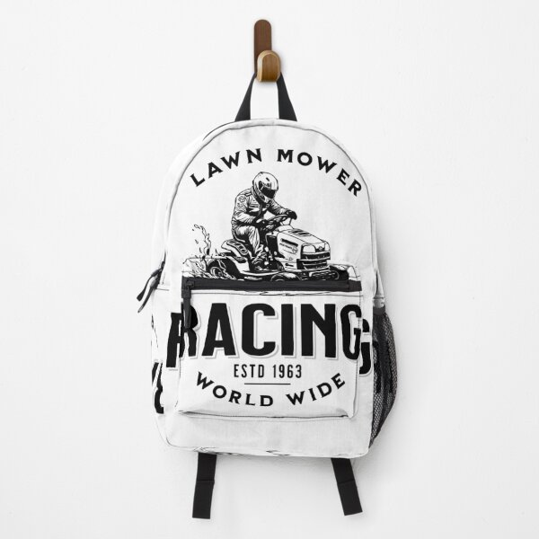 Item preview, Lawnmower Racing - Vintage Design - Lawn Mower Racing designed and sold by RaceDayRags.