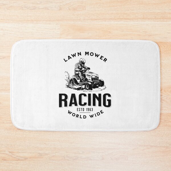 Item preview, Lawnmower Racing - Vintage Design - Lawn Mower Racing designed and sold by RaceDayRags.