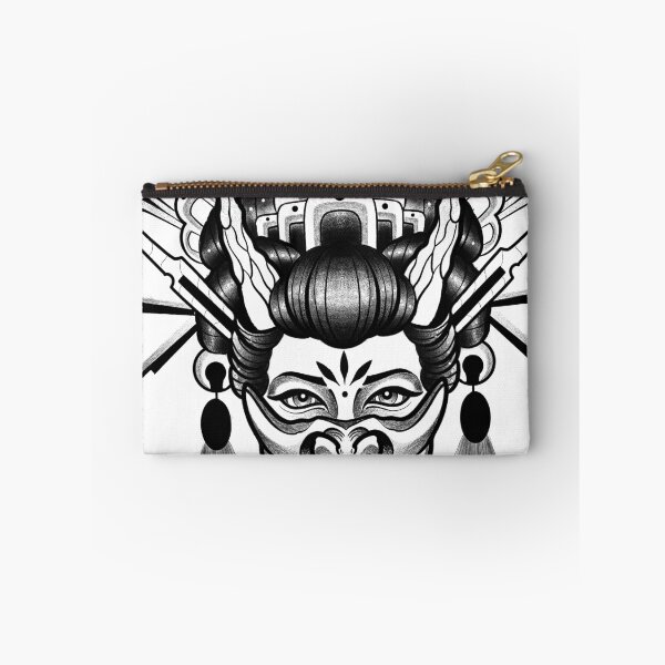 Item preview, Geisha with hannya mask designed and sold by 7Delamancha.