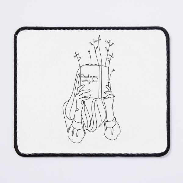 Item preview, Read more worry less designed and sold by CreativaNook.
