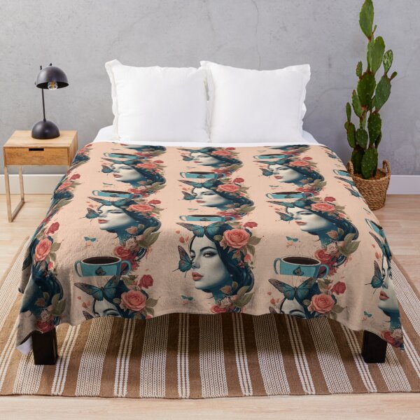 Item preview, A Whimsical Composition of Flowers and Butterflies designed and sold by KilianSzmid.