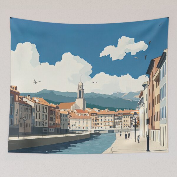 Item preview, Gijón, city | Anime style designed and sold by ComicsFactory.