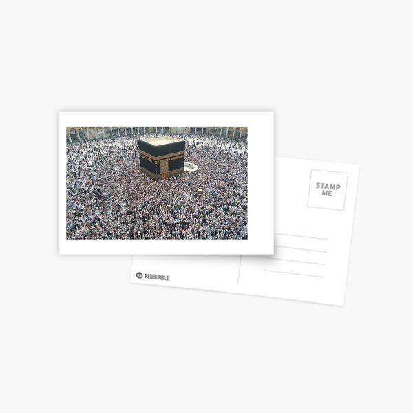Artikel-Vorschau von Mekka mit muslimischen Pilgern, designt und verkauft von skalihm.