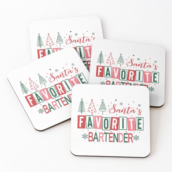 Item preview, Christmas Bartender , Santa's Favorite designed and sold by VIBEARTZDESIGN.